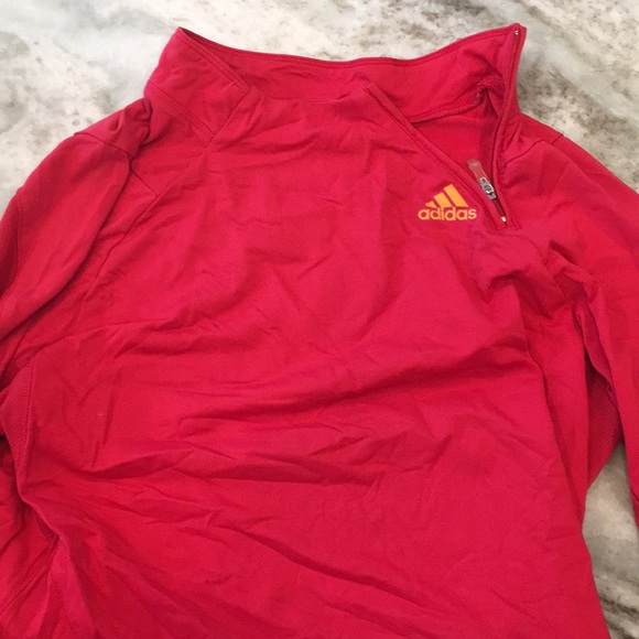 Adidas Running Zipper Long Sleeve Shirt - Picture 5 of 8